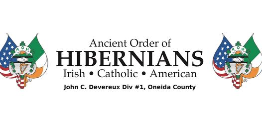 Ancient Order of Hibernians – John C. Devereux Div #1, Oneida County Logo